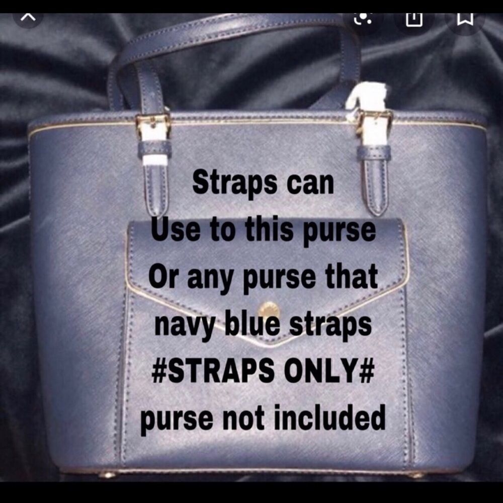 Replacement Straps NAVY BLUE 9/16”wide brandnew - Picture 6 of 7